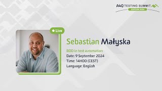 A4Q Test Summit 2024 - BDD in test automation