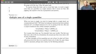 Intro to multiple quantifiers
