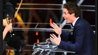 Oscars 2015 Eddie Redmayne wins best actor