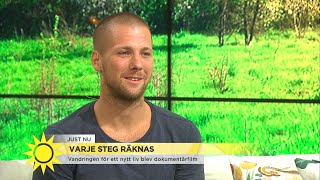 Vandringen ledde till ett nytt liv – ”Jag var kriminell, tog droger och var hat - Nyhetsmorgon (TV4)