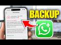 How To Backup WhatsApp Business Chats (Quick Guide)