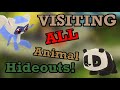 VISITING EVERY ANIMAL HIDEOUT! ANIMAL JAM PLAY WILD (PART 1)