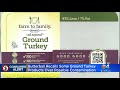 butterball recalls some ground turkey products