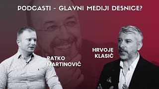 Podcasti - glavni mediji desnice? Špica s Macanom #19 Ratko Martinović i Hrvoje Klasić