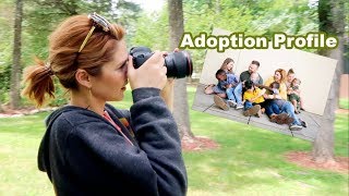 Creating our Adoption Family Profile Book!