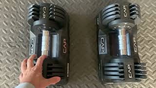 HONEST review of CAP 25 lb Pair Adjustable Dumbbell