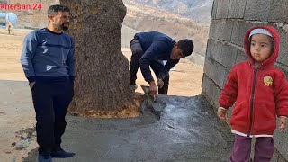 Yusuf's Nomadic Life: Starting the Cementing of the House in the Heart of the Mountains and Interact