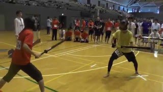 新人男子長剣フリー　スポーツチャンバラ全日本学生大会2015