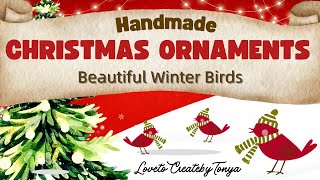 Create Your Own Christmas Bird Decor: Easy \u0026 Festive DIY