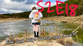 Femboy Fishing S2E18 - Fish and Chips Catch and Cook