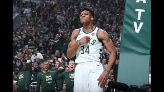 Giannis Antetokounmpo Says He's "F--king Unstoppable" After Bucket vs. Pistons