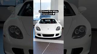 1 of only 3 Porsche Carrera GT’s in PTS Grand Prix White! 🤍