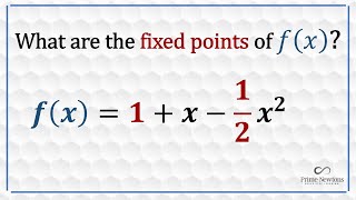 The fixed point of a function