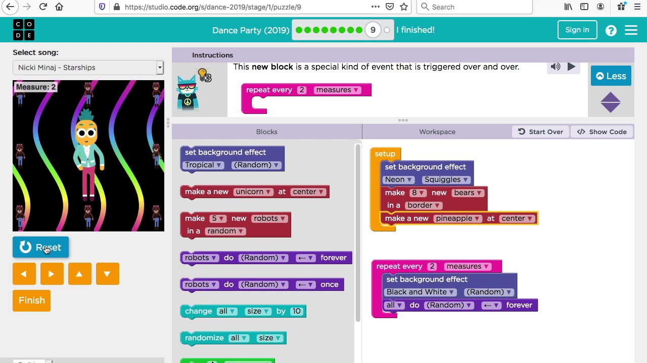 Dance Party Game Code Org At Missy Lynch Blog