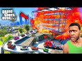 Mini Toy Car Parking Me Lag Gyi Aag || Fire in Parking Area in GTA 5 JNK GAMER