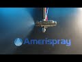 automatic pneumatic atomizer flat jet external mixing amerispray