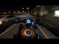 Sweden at night | Kawasaki z1000 Akrapovic + Full Speed [4K]