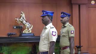 COP, GCP rewarded the Thiruvanmiyur Police for nabbing the man who tried to steal a two-wheeler.