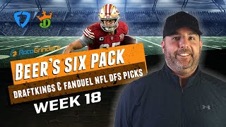 DRAFTKINGS & FANDUEL NFL PICKS WEEK 18 - DFS 6 PACK