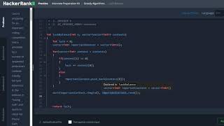 Hacker Rank Interview Prep: Luck Balance - Greedy Algorithm Solution