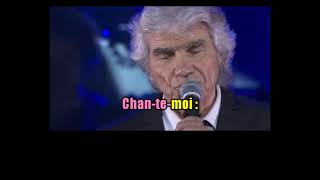 KARAOKÉ Daniel Guichard  Chanson Pour Anna  Version live 2015 Chantée