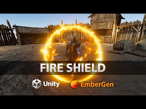 Unity VFX Tutorial – Creating a Fire Shield with EmberGen