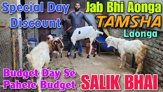 Budget Day Se Pahele Budget Wale Bakre At SALIK BHAI | Special Discount Qurbani Goat In Nasik