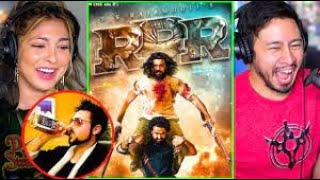 RRR NTR Truck Scene REACTION by Foreigners Compilation #rrr #rajamouli