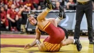 Spencer Lee vs Alex Mackall - 2019 Iowa vs Iowa State