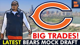 Chicago Bears Mock Draft Ft. Caleb Williams With #1 Pick & BIG Justin Fields Trade | 2024 NFL Draft