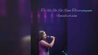 Ta  Ra  Ra Ram TaRa Rum Pum Shreya Ghoshal Latest full songs