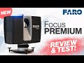 New FARO Focus Premium! Unboxing, Test & first Review the latest 3D Laser scanner from FARO