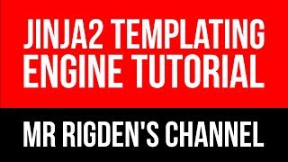 Jinja2 Templating Engine Tutorial