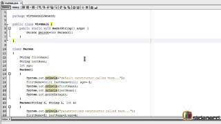 24 Java Constructor Overloading Part 2 Object Oriented Java HD 1080p