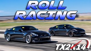 TX2K14 - GT-R's DOMINATE Roll Race!