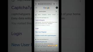 Captcha typers withdraw 10$ - Captchatypers Live payment proof - Data Entry Job #shorts #trending