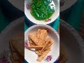 Menu sarapan pagi sayur bayam tempe goreng#shorts#masakanrumahan#masakansederhana