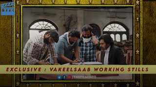 Exclusive : Vakeel Saab Working Stills | Pawan Kalyan | TheFilmInfo