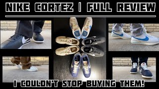 The NIKE Cortez | Unboxing 4 pairs | History & FULL REVIEW