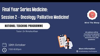 Final Year Series - Oncology and Palliative Medicine