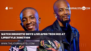 WATCH Drumetic Boyz live Afro Tech mix at Lifestyle Junction