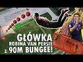 REKORD ŚWIATA - GOL z 90 METRÓW NAD ZIEMIĄ (BUNGEE) | TRENUJ z KRZYCHEM