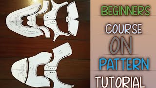 Full beginner course on pattern tutorial,#shoemaking#beginner