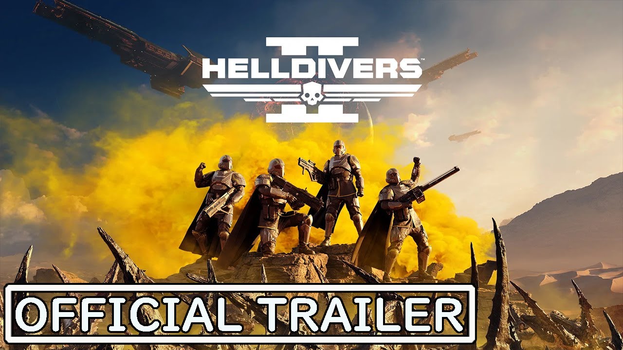 Helldivers 2 - Reveal Trailer | PlayStation Showcase 2023 - YouTube