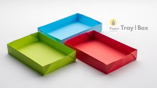 Origami Tray | Paper Box DIY | Paper Craft | DIY