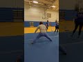 pike to straddle backwards roll