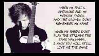 Thinking Out Loud by Ed Sheeran (LYRICS) Album Version