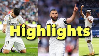 FT: Real Madrid 6-0 Valladolid | Benzema Hattrick | Asensio, Rodrygo And Vázquez Scored | HIGHLIGHTS