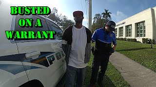 Busted on a Warrant - Sarasota, Florida - January 5, 2023