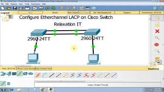 Configure Etherchannel LACP on Cisco Switch - Part 58 | CCNA 200-125 (Routing \u0026 Switching)